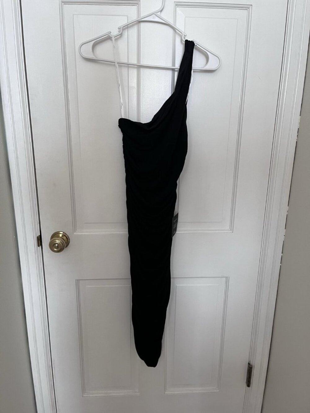 NWT Lulus Black One-Shoulder Dress